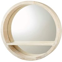 Round Mirror with Shelf Round Mirror with Shelf