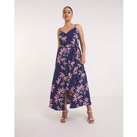 Sookie Split Dress Multi Coloured