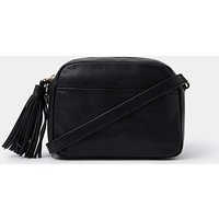 Tassel Leather Crossbody Bag ONE