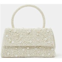 Pearl Beaded Handheld Bag ONE