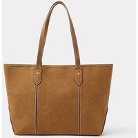 Faux Suede Tote Bag ONE