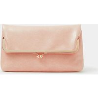 Fold Over Clip Clutch Bag ONE