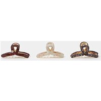 3 Pack Mini Twist Claw Clips ONE