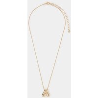 Initial Pendant Necklace C
