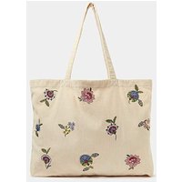 Floral Corduroy Shopper Bag ONE