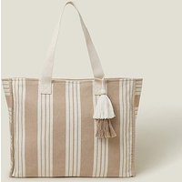 Large Stripe Beach Bag ONE