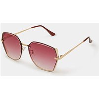 Geometric Metal Sunglasses ONE