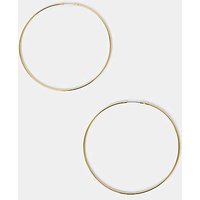 Plated Large Thin Hoops ONE