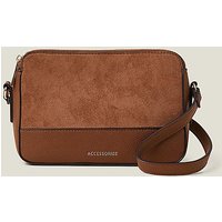 Accessorize Suedette Cross-Body Bag at Simply Be Catalogue Store Accessorize Suedette Cross-Body Bag.