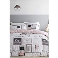 CL Sleep Dreams Blush Duvet Set KING