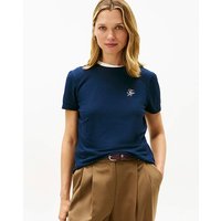 Script Crew Neck T Shirt