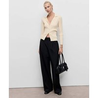 COLLARED CARDIGAN