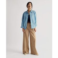 Cornwall Isla Stripe Shirt Blue Green