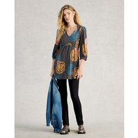 Lara Tunic Grey Print