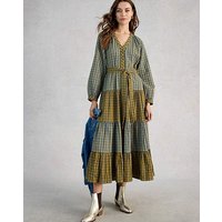 Clementine Midi Green Multicolour
