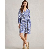 Petra Linen Blue Multi Coloured