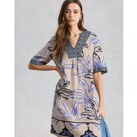 Ash Linen Ivory Multi Coloured