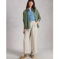 Tia Wide Leg Ivory Multi Coloured