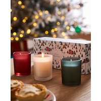 Winter Wonderland Set of 3 Votives Winter Wonderland Set of 3 Votives
