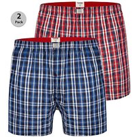 Plaid Pack 2 Woven Boxer Shorts