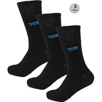 Harold1 Pack 3 Extra Wide Socks