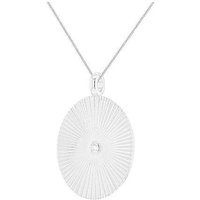 Sterling Silver Groove CZ Necklace at JD Williams Catalogue Sterling Silver Groove CZ Necklace.
