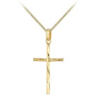 9 Carat Gold Cross Pendant On Chain at JD Williams Catalogue 9 Carat Gold Cross Pendant On Chain.