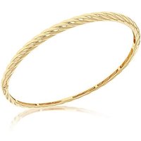 9 Carat Gold Hollow Twisted Bangle at JD Williams Catalogue 9 Carat Gold Hollow Twisted Bangle.