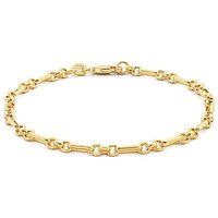 9 Carat Gold Diamond Cut Figaro Belcher at JD Williams Catalogue 9 Carat Gold Diamond Cut Figaro Belcher.