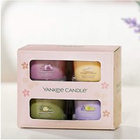 4 Mini Filled Votive Set