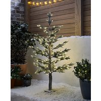 Frosted Pine Needle Tree 4ft
