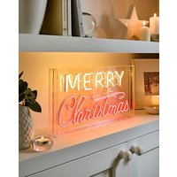 Merry Christmas Neon Sign