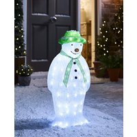 Acrylic Lit Snowman