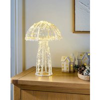 Pre Lit 32cm Mushroom Light