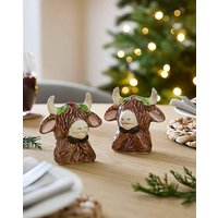 Highland Cow Salt & Pepper Shakers Co.