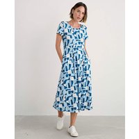 Cornwall S S Veronica Dress Multi Coloured