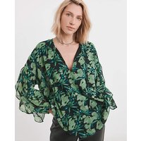 Caillisto Top Black Green