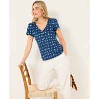Lena Linen Mini Spot Teal