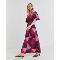 Woven Maxi Dress Multi