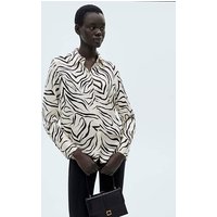 Ideale Zebra Print Shirt NAT
