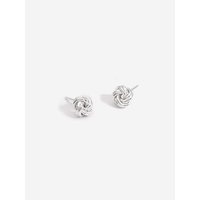 Simply Silver 925 Woven Knot Studs Simply Silver 925 Woven Knot Studs