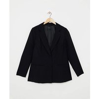 Adjustable Cinched Waist Blazer