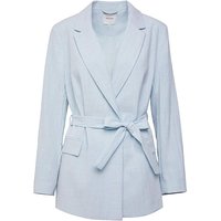 Blue Tie Waist Blazer Blue JD Williams