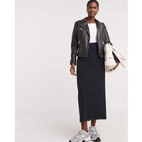 Black Split Front Pencil Skirt at JD Williams Catalogue Black Split Front Pencil Skirt.