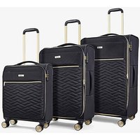 Rock Sloane 3pc Suitcase Set - Black at JD Williams Catalogue Rock Sloane 3pc Suitcase Set - Black.