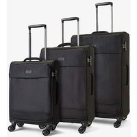 Rock Paris 3pc Suitcase Set - Black at JD Williams Catalogue Rock Paris 3pc Suitcase Set - Black.