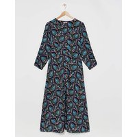 Paisley Button Maxi Dress Multi Coloured