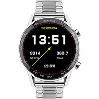 Sekonda Active Plus 45mm Smart Watch Stainless Steel - SEKONDA