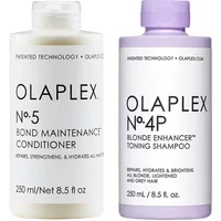Olaplex No. 4p & 5 Blonde Shampoo & Conditioner Set 2 x 250ml