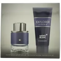 Montblanc Explorer Ultra Blue Gift Set 60ml Eau De Parfum Spray & 100ml Shower Gel